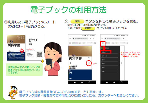 電子ブックの利用方法